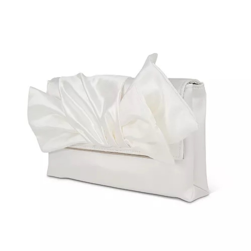 Jewel Badgley Mischka Delilah Sash Tied Envelope Clutch
